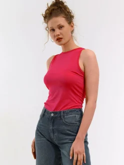 GATE Podstawowy elastyczny top na ramiączkach| Koszulki I Topy·Podkoszulki ☀️