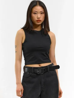 GATE Podstawowy elastyczny top na ramiączkach| Koszulki I Topy·Podkoszulki ☀️