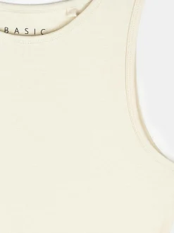 GATE Podstawowy elastyczny top na ramiączkach| Koszulki I Topy·Podkoszulki ☀️