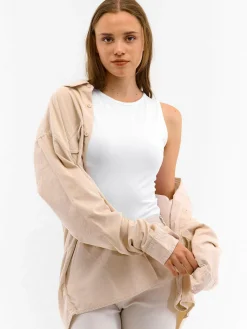 GATE Podstawowy elastyczny top na ramiączkach| Koszulki I Topy·Podkoszulki ☀️