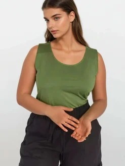 GATE Podstawowy podkoszulek plus size| Koszulki I Topy·Podkoszulki ☀️