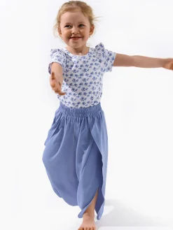 GATE Prążkowana koszulka z nadrukiem|Dzieci Dziewczynki·Koszulki I Topy