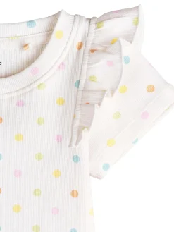 GATE Prążkowana koszulka z nadrukiem|Dzieci Dziewczynki·Koszulki I Topy