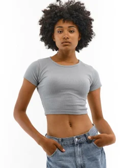 GATE Prążkowana, krótka koszulka| Koszulki I Topy·Koszulki|Koszulki I Topy·Crop Top ☀️