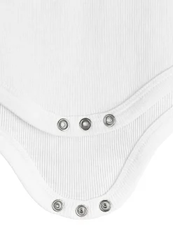 GATE Prążkowane body z marszczeniami|Dzieci Baby