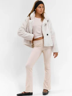 GATE Prążkowane spodnie dzwony|Dzieci Dziewczynki·Spodnie I Legginsy