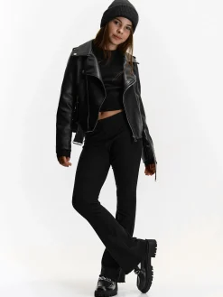 GATE Prążkowane spodnie dzwony|Dzieci Dziewczynki·Spodnie I Legginsy