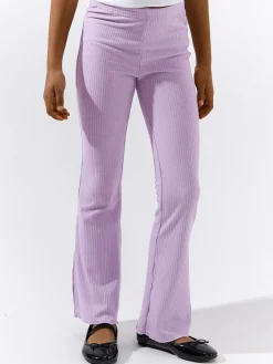 GATE Prążkowane spodnie dzwony|Dzieci Dziewczynki·Spodnie I Legginsy