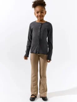 GATE Prążkowane spodnie dzwony|Dzieci Dziewczynki·Spodnie I Legginsy