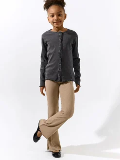 GATE Prążkowane spodnie dzwony|Dzieci Dziewczynki·Spodnie I Legginsy