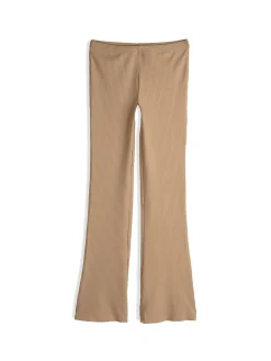 GATE Prążkowane spodnie dzwony|Dzieci Dziewczynki·Spodnie I Legginsy