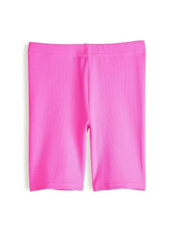 GATE Prążkowane szorty biker|Dzieci Dziewczynki·Spodnie I Legginsy|Dziewczynki·Szorty ☀️