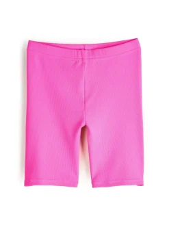 GATE Prążkowane szorty biker|Dzieci Dziewczynki·Spodnie I Legginsy|Dziewczynki·Szorty ☀️