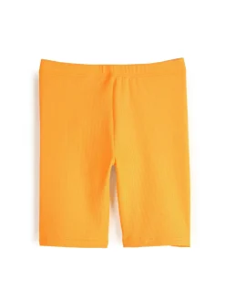 GATE Prążkowane szorty biker|Dzieci Dziewczynki·Spodnie I Legginsy|Dziewczynki·Szorty ☀️