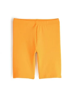 GATE Prążkowane szorty biker|Dzieci Dziewczynki·Spodnie I Legginsy|Dziewczynki·Szorty ☀️