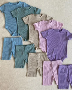 GATE Prążkowany komplet dla niemowląt|Dzieci Baby