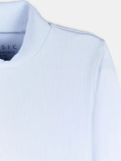 GATE Prążkowany top z golfem| Koszulki I Topy·Topy|Koszulki I Topy·Golfy