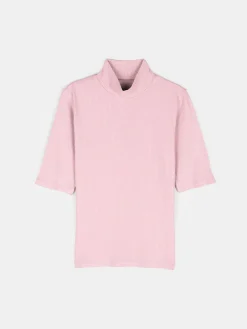 GATE Prążkowany top z golfem| Koszulki I Topy·Topy|Koszulki I Topy·Golfy