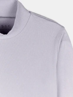 GATE Prążkowany top z golfem| Koszulki I Topy·Topy|Koszulki I Topy·Golfy