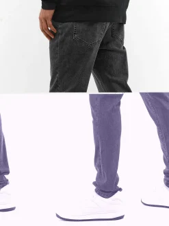 GATE Proste, wąskie jeansy basic| Spodnie·Jeansy