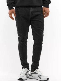 GATE Proste, wąskie jeansy basic| Spodnie·Jeansy