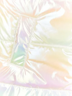 GATE Przedłużana holograficzna kamizelka pikowana|Dzieci Dziewczynki·Kurtki I Płaszcze