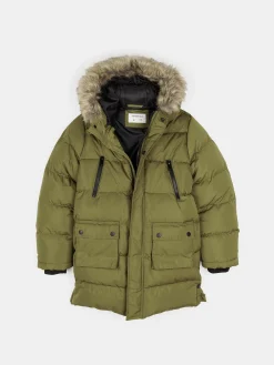 GATE Przedłużana kurtka zimowa ze sztucznym futerkiem|Dzieci Chłopcy·Kurtki I Płaszcze