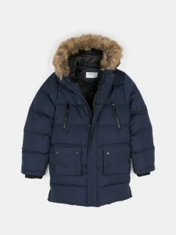 GATE Przedłużana kurtka zimowa ze sztucznym futerkiem|Dzieci Chłopcy·Kurtki I Płaszcze