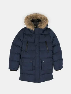 GATE Przedłużana kurtka zimowa ze sztucznym futerkiem|Dzieci Chłopcy·Kurtki I Płaszcze