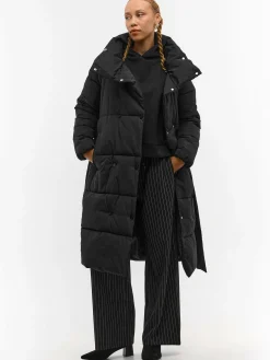 GATE Przedłużana kurtka zimowa z paskiem| Kurtki I Płaszcze·Kurtki Zimowe|Kurtki I Płaszcze·Pikowana Kurtka