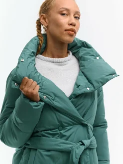 GATE Przedłużana kurtka zimowa z paskiem| Kurtki I Płaszcze·Kurtki Zimowe|Kurtki I Płaszcze·Pikowana Kurtka