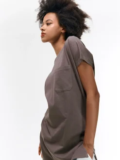 GATE Przedłużona koszulka| Koszulki I Topy·Koszulki