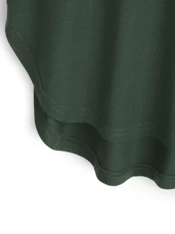 GATE Przedłużona koszulka z rękawami 3/4| Koszulki I Topy·Koszulki