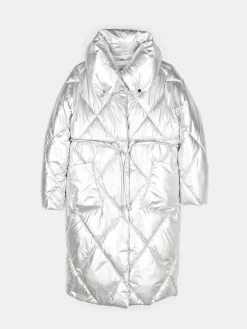 GATE Przedłużona kurtka metaliczna| Kurtki I Płaszcze·Kurtki Zimowe|Kurtki I Płaszcze·Pikowana Kurtka
