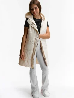 GATE Przedłużona pikowana kamizelka|Dzieci Dziewczynki·Kurtki I Płaszcze