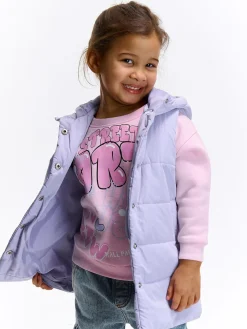 GATE Przedłużona pikowana kamizelka|Dzieci Dziewczynki·Kurtki I Płaszcze