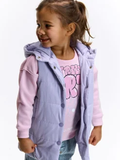 GATE Przedłużona pikowana kamizelka|Dzieci Dziewczynki·Kurtki I Płaszcze