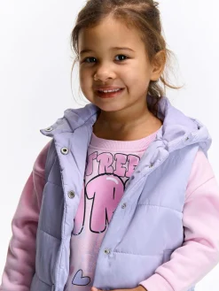 GATE Przedłużona pikowana kamizelka|Dzieci Dziewczynki·Kurtki I Płaszcze