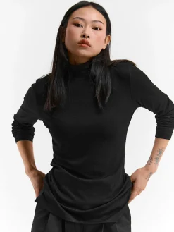 GATE Przedłużony golf| Koszulki I Topy·Golfy