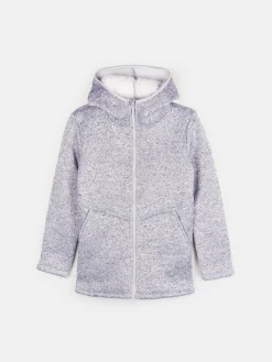 GATE Przejściowa kurtka zapinana na suwak z kapturem i pluszową podszewką dla dziewczynek|Dzieci Dziewczynki·Kurtki I Płaszcze