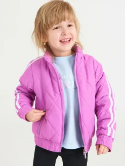 GATE Przejściowa pikowana kurtka typu bomber dla dziewczynek|Dzieci Baby|Dziewczynki·Kurtki I Płaszcze
