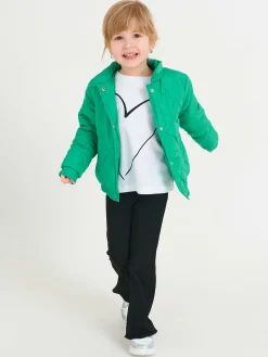 GATE Przejściowa pikowana kurtka typu bomber dla dziewczynek|Dzieci Dziewczynki·Kurtki I Płaszcze