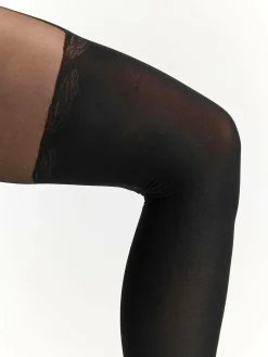 GATE Rajstopy nylonowe z efektem podkolanówek 40 DEN| Bielizna·Rajstopy|Akcesoria·Pończochy