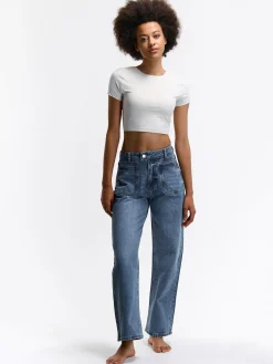 GATE Regularne jeansy| Spodnie·Jeansy