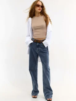 GATE Regularne jeansy| Spodnie·Jeansy