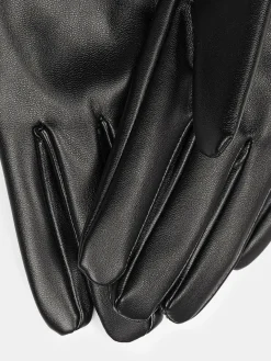 GATE Rękawiczki skórzane ze sztucznym futerkiem| Akcesoria·Rękawiczki