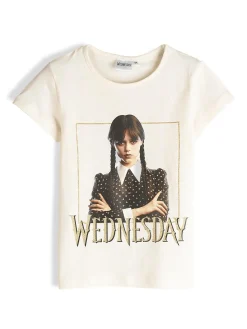 GATE Środa, bawełniana koszulka|Dzieci Dziewczynki·Koszulki I Topy