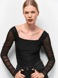 GATE Rozciągliwe body| Koszulki I Topy·Body