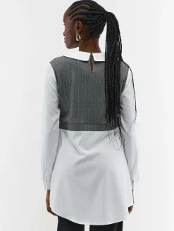 GATE Rozszerzona koszula|Damskie Koszulki I Topy·Koszule Damskie