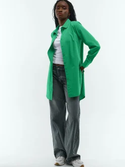 GATE Rozszerzona koszula|Damskie Koszulki I Topy·Koszule Damskie